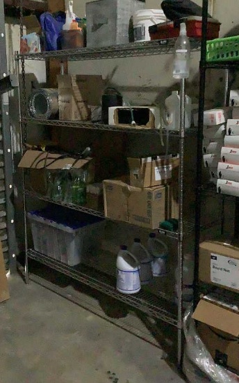 Uline Metal Wire Shelving Unit OFFSITE