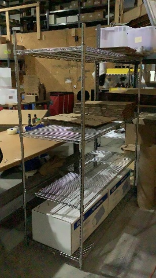 Metal Wire Shelving Unit OFFSITE