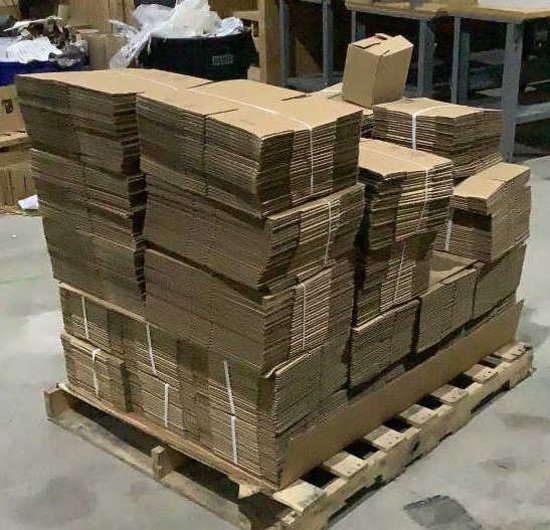(approx 1000) Assorted Cardboard Boxes OFFSITE