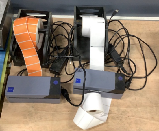 (2) Rolla Label Printers X-1038 OFFSITE