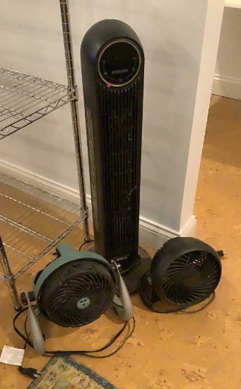 Floor Fans and Tower Fan OFFSITE