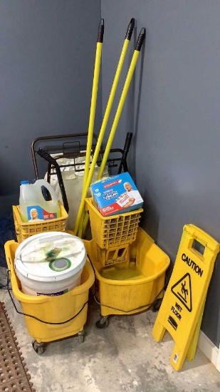 Mop Buckets, Rags, and More OFFSITE