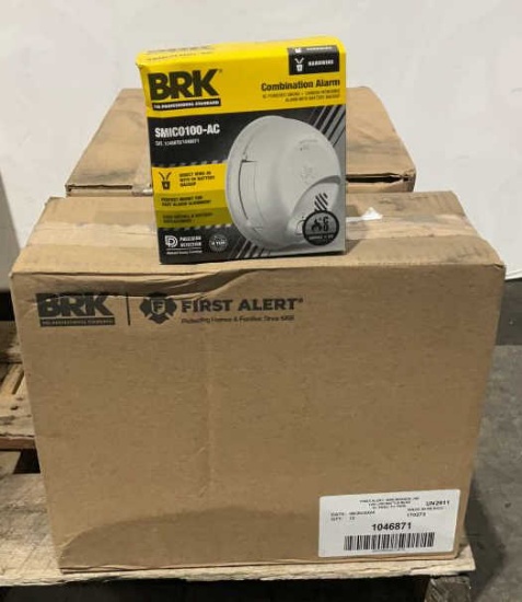 (3) BRK 12ct Smoke Alarms SMIC0100-AC