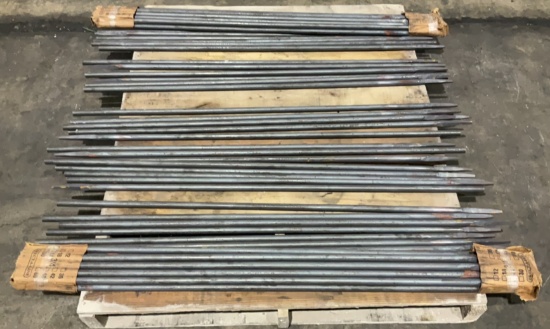 (55) 49"x3/4" Steel Stakes