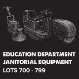 Education Department Janitorial Equipment 700-799