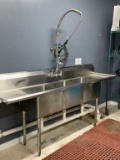 Steelton 3- Bay Stainless Steel Sink OFFSITE