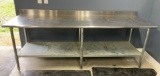Uline 8’ Stainless Steel Table H-8915 OFFSITE