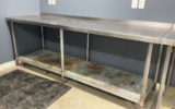 8’ Stainless Steel Table OFFSITE