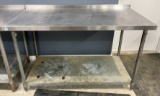 5’ Stainless Steel Table OFFSITE