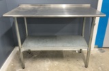 4’ Stainless Steel Table OFFSITE