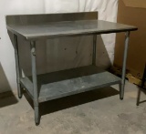 Uline 4’ Stainless Steel Table OFFSITE
