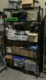 Rolling Metal Wire Shelving Unit OFFSITE