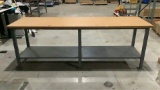 Uline 8' Work Bench OFFSITE