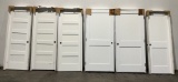 (6) Assorted Interior Wooden Doors w/ Frames