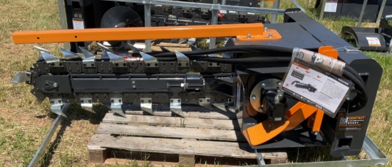 2025 Wolverine 48" Trencher Skid Steer Attachment