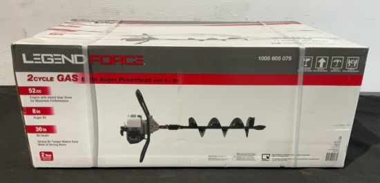 Legend Force 8" Gas Powered 2 Cycle Auger