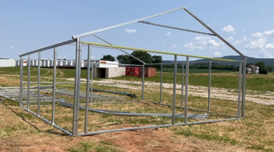 Steel Garage Frame