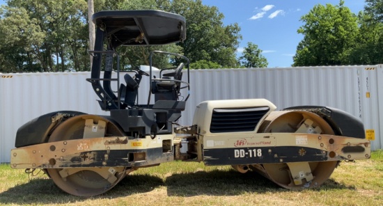 2007 Ingersoll Rand Double Drum Vibratory Roller D
