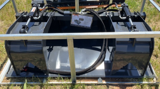 2025 Wolverine 72" Grapple Bucket Skid Steer Attac