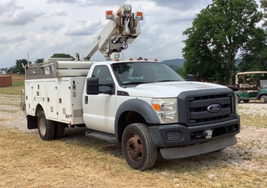 2012 Ford F450 SD Bucket Truck 4x2