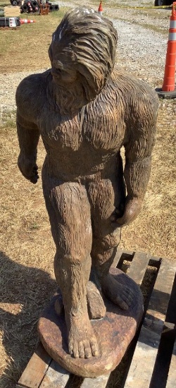 51" Concrete Sasquatch Statue