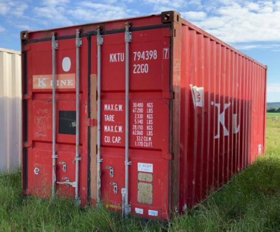 2008 CIMC 20’ Shipping Container