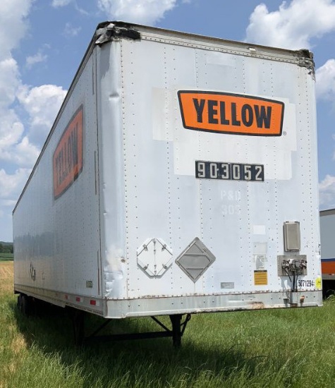 1997 Stoughton DDT 48' Van Trailer