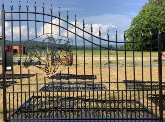 20’ Metal Driveway Gate