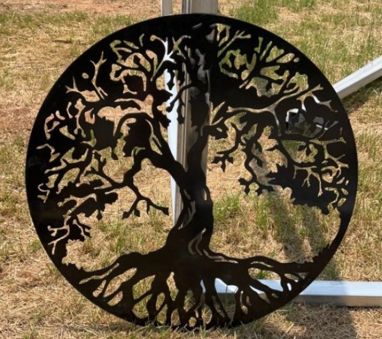 36" Metal Tree of Life Wall Decor