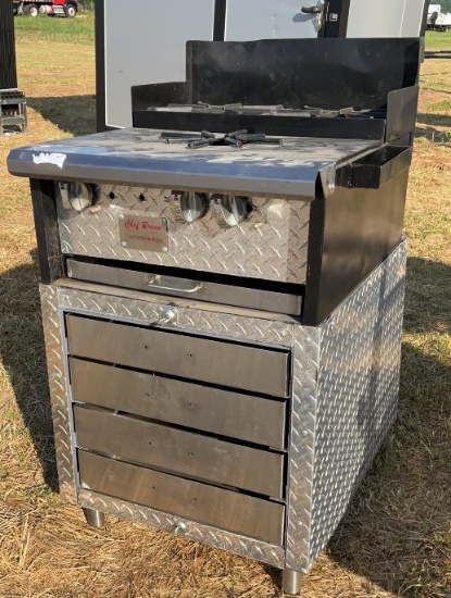 Chef Bruno 3 Burner Gas Range