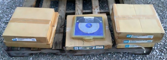 (63) Assorted Concrete Saw Blades