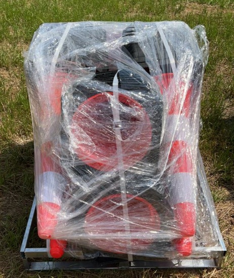 (60) All Metal Traffic Cones K1428