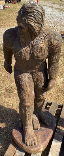 51" Concrete Sasquatch Statue