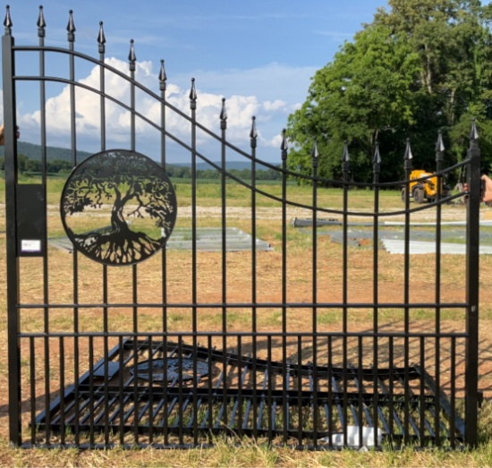 16’ Metal Driveway Gate