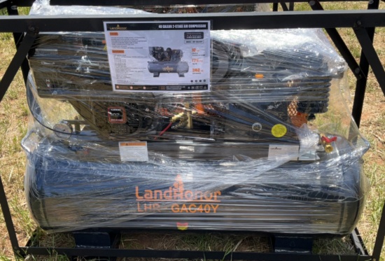 Land Honor 40 Gallon Gas Powered Air Compressor LH