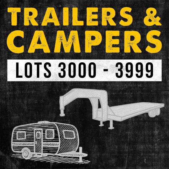 Trailers & Campers Lots 3000-3999
