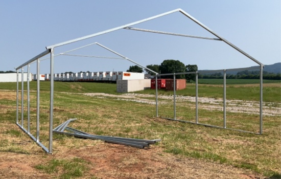 Steel Building Frame
