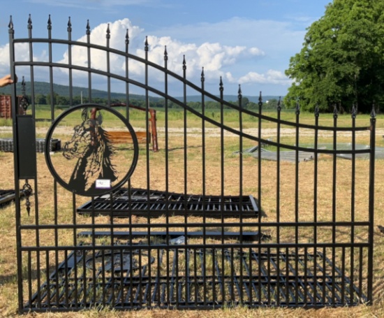 16’ Metal Driveway Gate