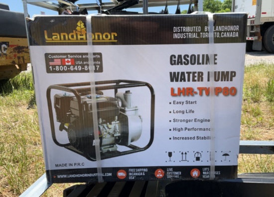 Land Honor Gas Powered Water Pump LHR-TWP80
