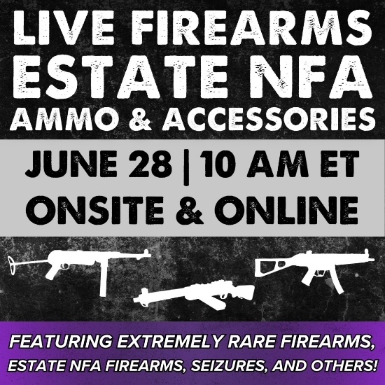 NFA Live Auction Coming June 28th @ 10am