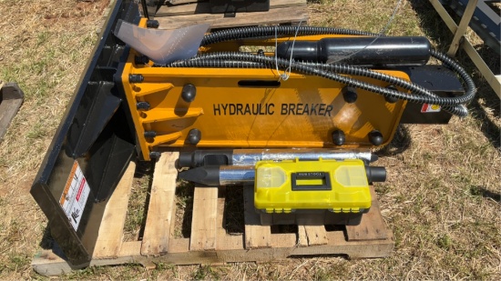 Wolverine Concrete Breaker Skid Steer Attachment C