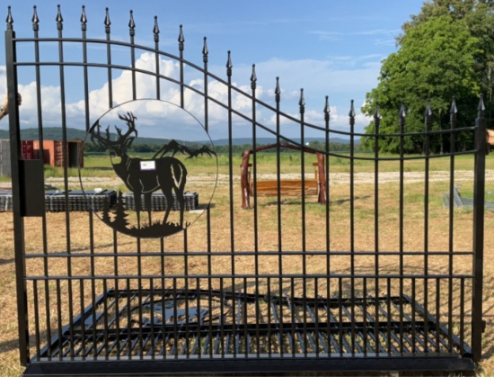 20’ Metal Driveway Gate