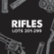 Rifles Lots 250-299