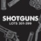 Shotguns Lots 301-399