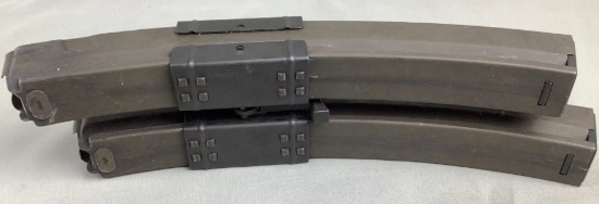 (2) MP5 LIQ; 40 Round Magazines & Mag Clamp