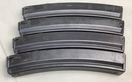 (4) MP5 IG Magazines; 30 Round