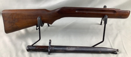 MP34 Stock & Bayonet