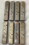 (8) Uzi Magazines; 25 Rounds