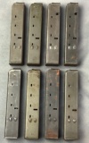 (8) Uzi Magazines; 25 Rounds