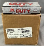 (500) Rnds Hornady Critical Duty 40 S&W Ammo